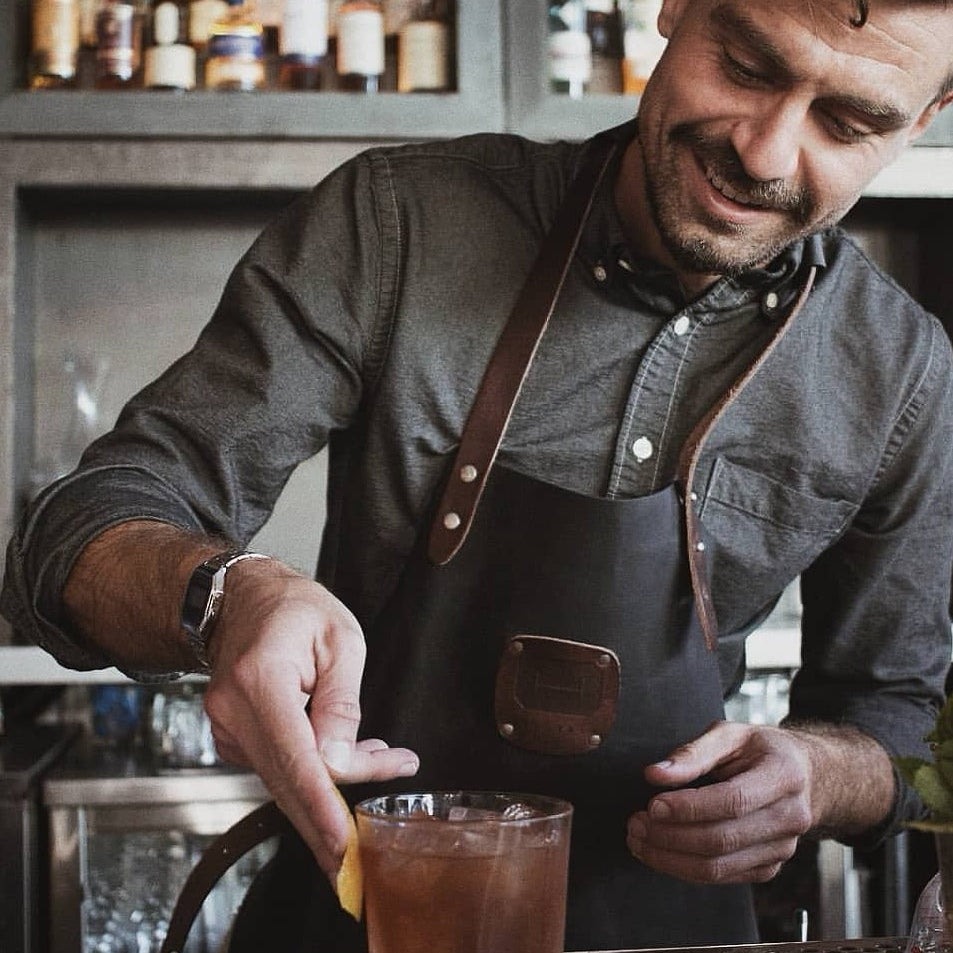 Leather Aprons for Bar's the Perfect Tool for Mixologists Brickwalls