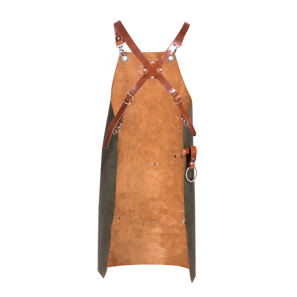 Crossback Apron Straps, Leather Cross Back Straps, Replacement