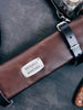 black and brown chef knife roll bag from brickwalls and barricades
